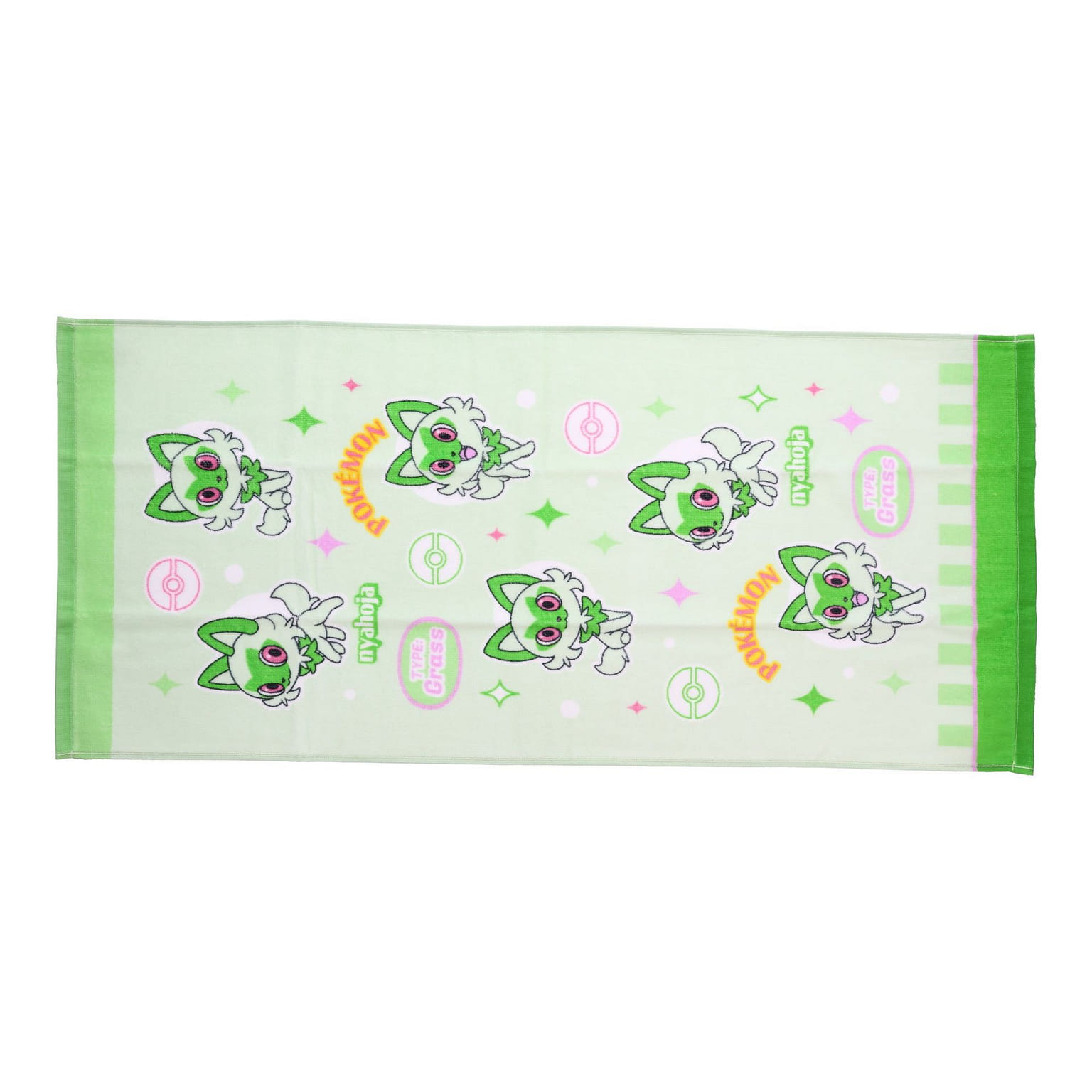 Pokemon Face Towel - Sprigatito 78 그램