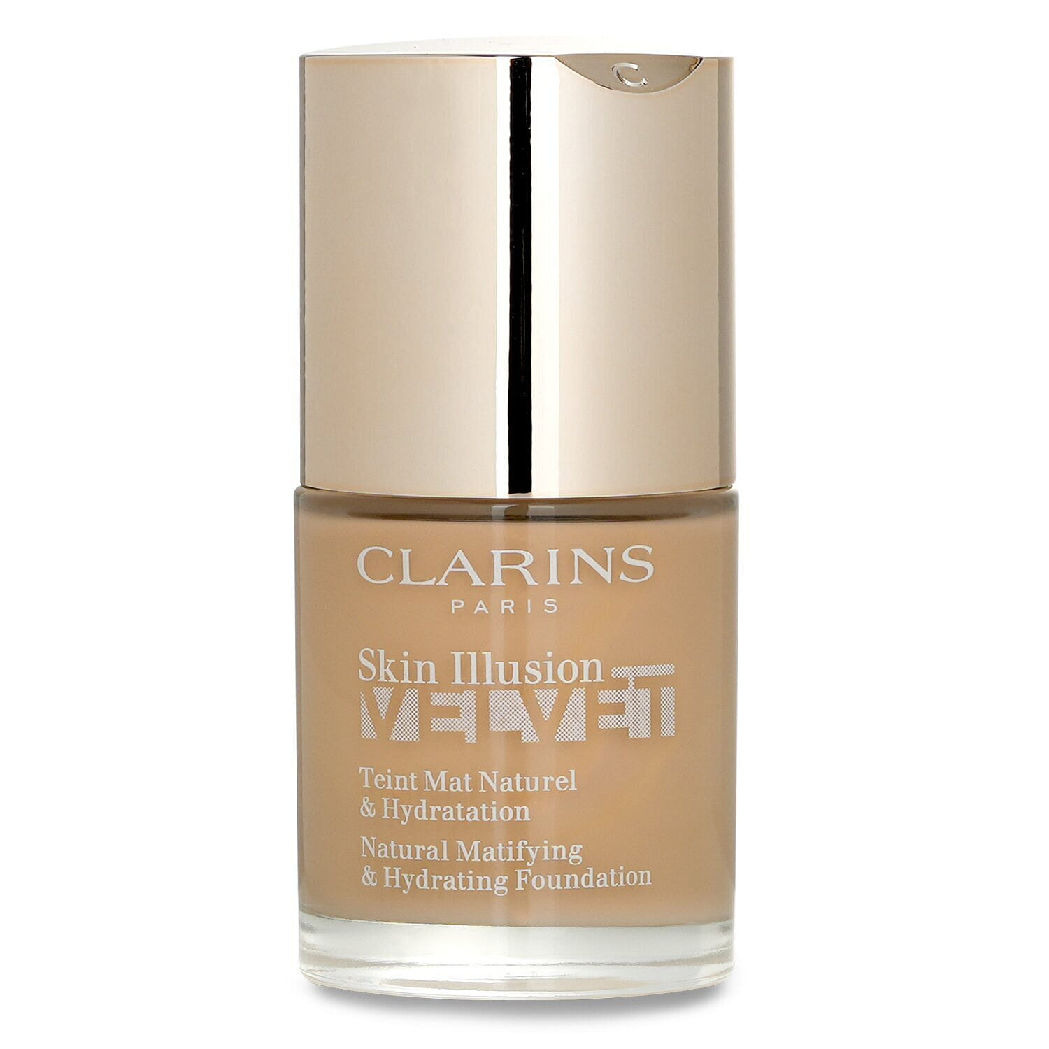 Clarins Skin Illusion Velvet Natural Matifying &amp; Hydrating Foundation - # 106N 30ml/1oz 30 มิลลิลิตร