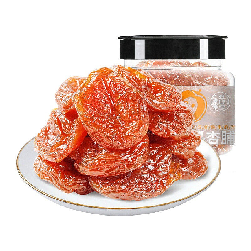 Huaweiheng crystal preserved apricot seedless apricot meat 150 กรัม
