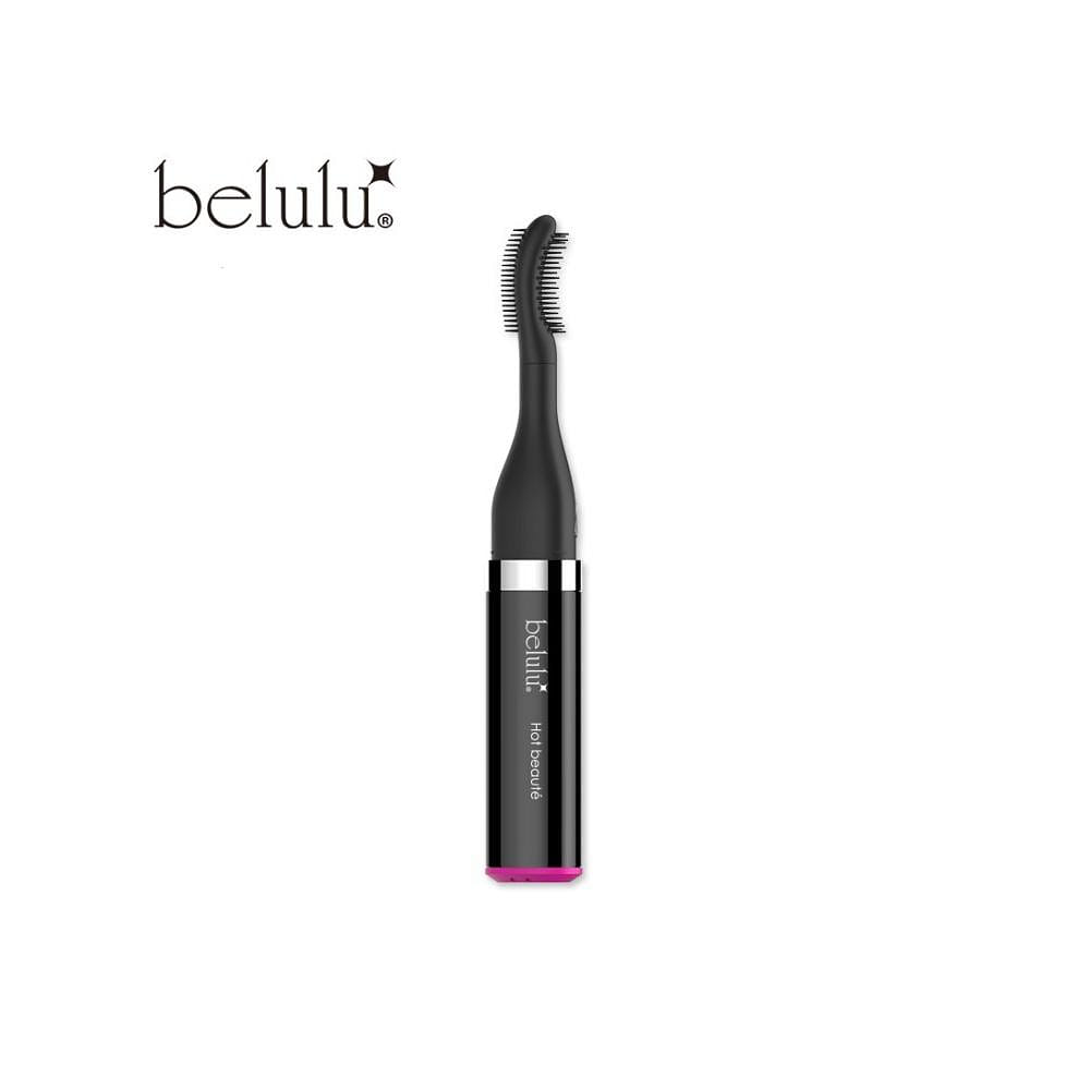 belulu electric eyelash curler hair dryer hot and cold air lasting styling hot beaute eyelash curler black