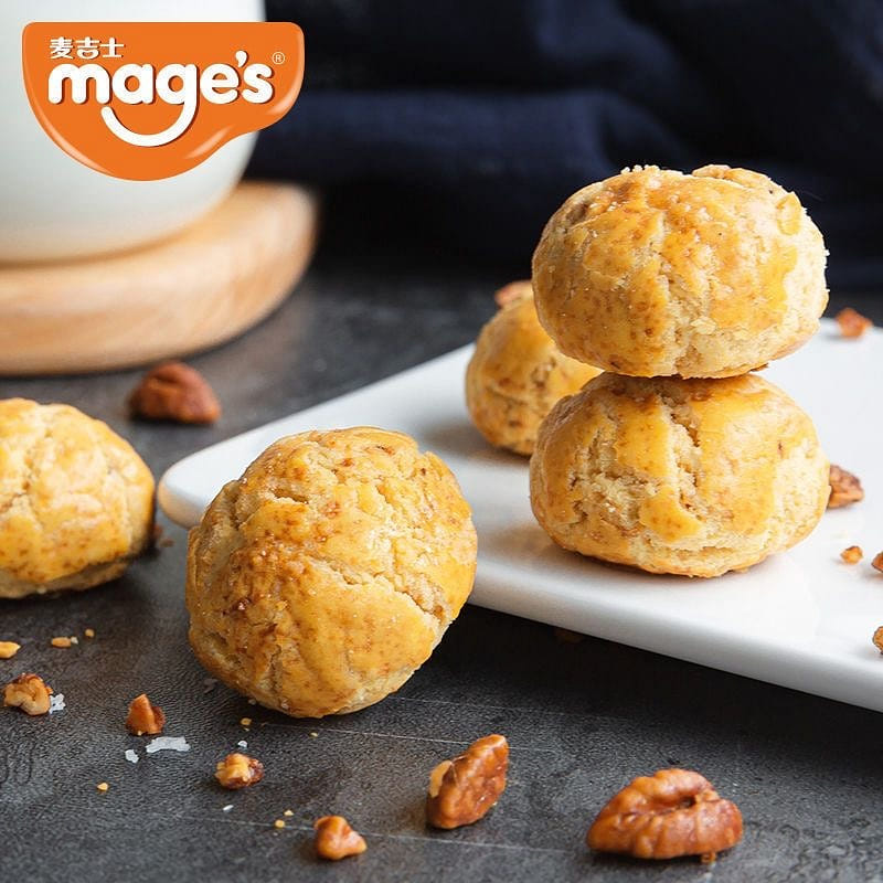 Pecan crispy snack peach crispy biscuit afternoon 200 그램