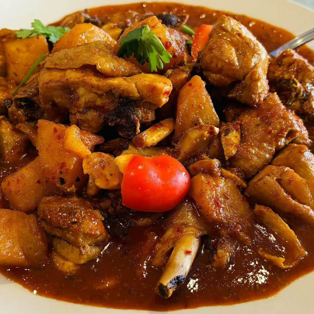 Xinjiang Sauted Spicy Chicken (w flat noodle) 800 g
