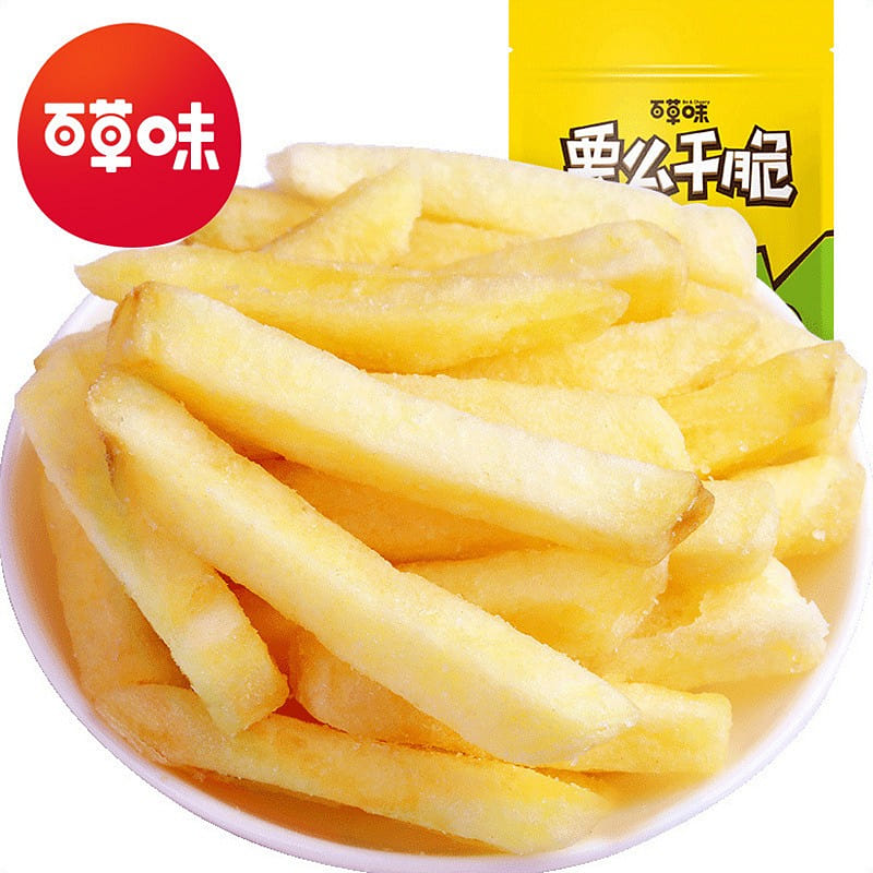 Baicao flavor Original cut French fries casual nostalgia snack 30g/ bag 30 그램