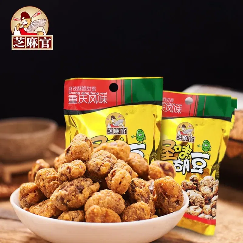 Zhima Guan Spiced Broad Beans (Spicy Flavor)32g*10 320 g