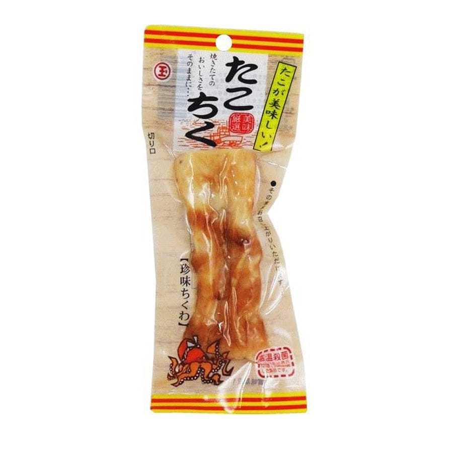 Marutama JAPAN Octopus Chikuwa Snack 1 count 1 each