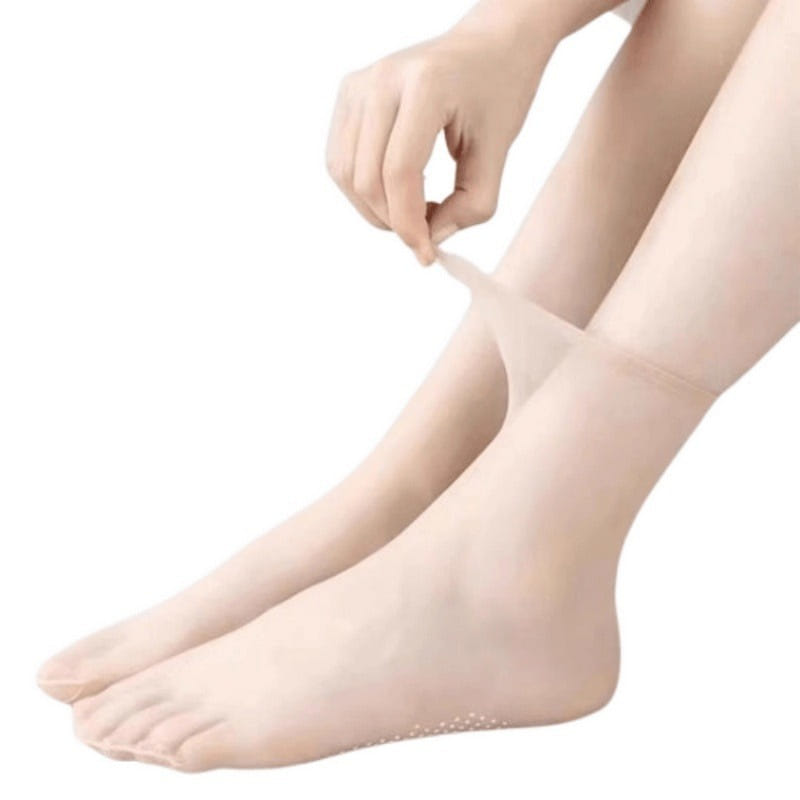 Summer ultra-thin socks skin color 5 pairs 1 케이스