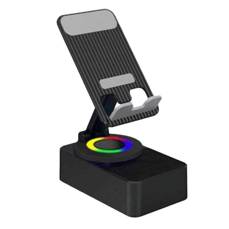 3-in-1 Phone Speaker Stand, Black, 1 piece 1 each