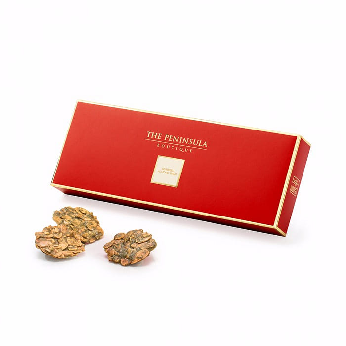 The Peninsula Boutique Seaweed Almond Thins 12 Pieces 1 개