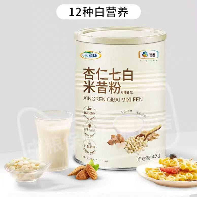 Almond seven White rice smoothie powder 450g*1 can 450 กรัม