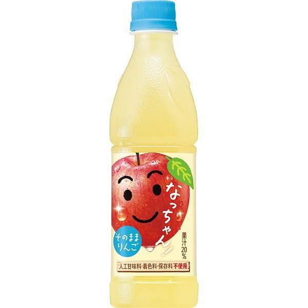 Suntory Nacchan Apple Juice 425ml 1 bottle