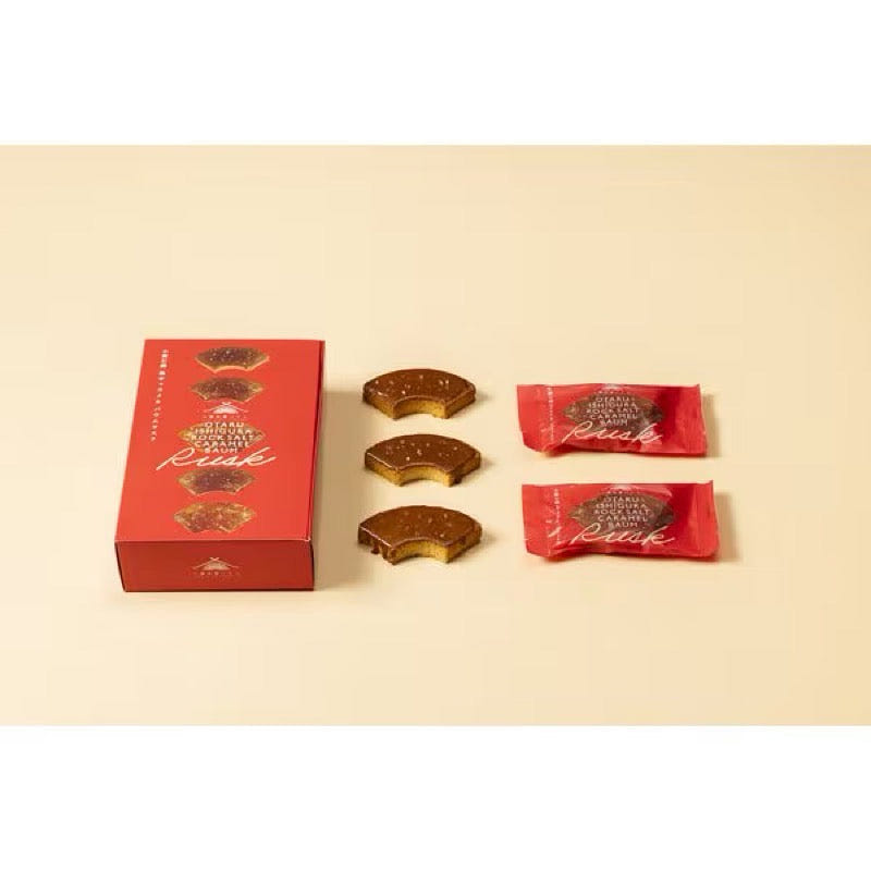 Maruamami Salted Caramel Baumkuchen (5 pieces) 1 each