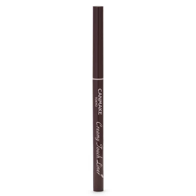 Canmake 1.5mm Eyeliner Pencil 07 Red Bean Brown 1 each