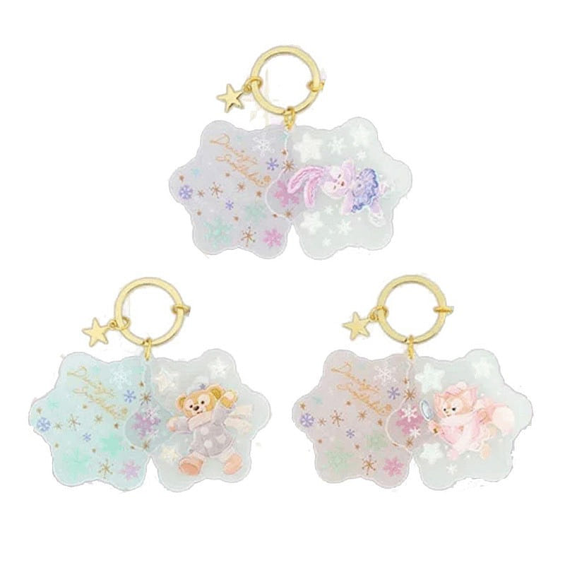 Tokyo Disneyland Winter Acrylic Keychain 1 개