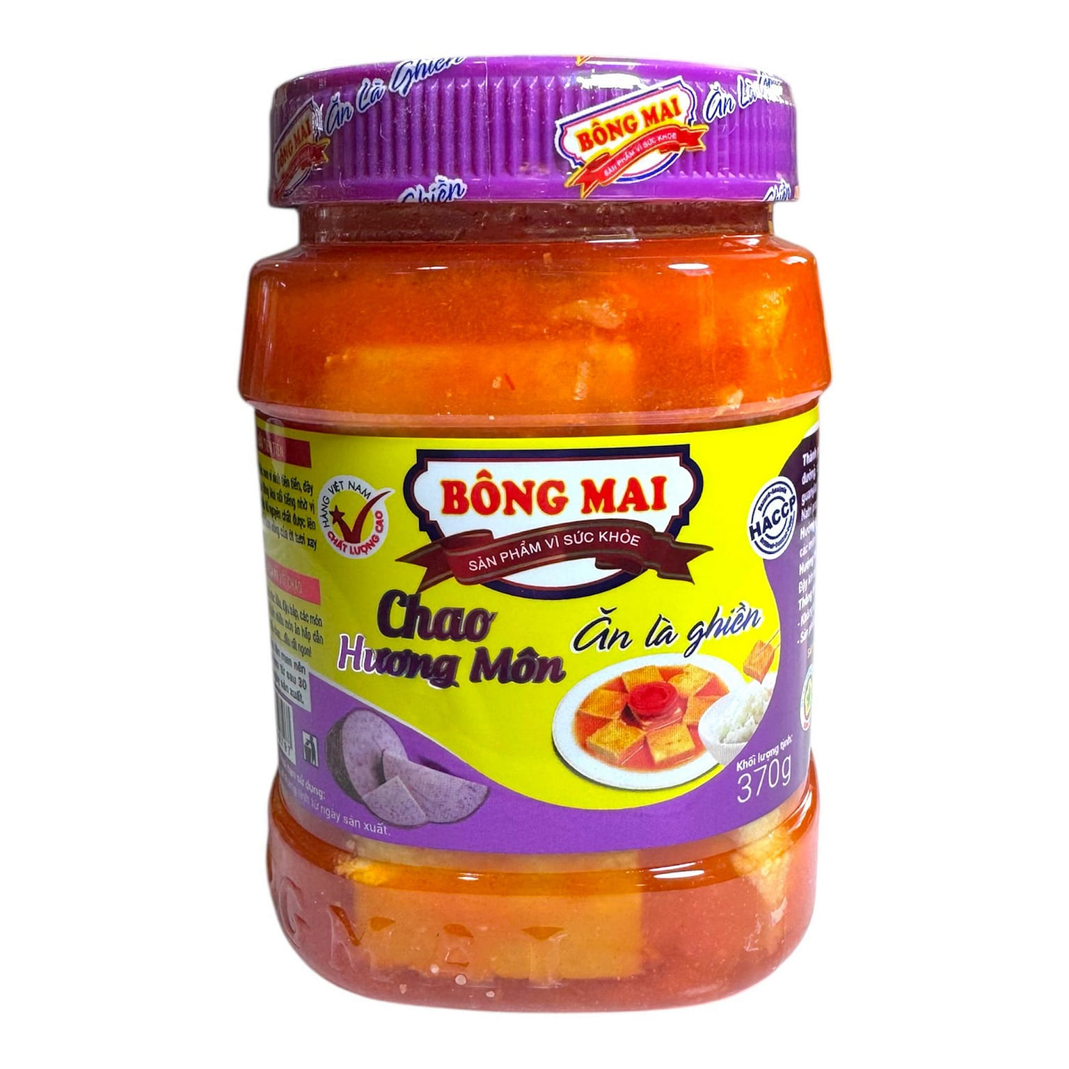 Bong Mai Taro Fermented Tofu - Chao Khoai Mon 370 g