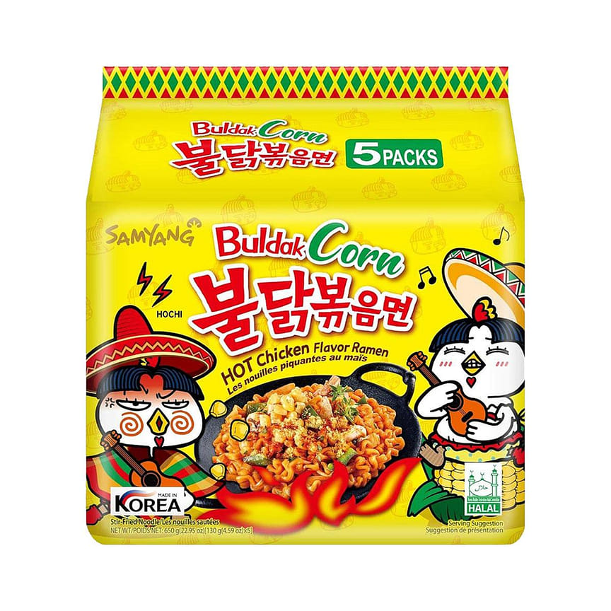 Get Samyang Buldak Spicy Corn Stir-Fried Ramen Delivered | Weee! Asian ...