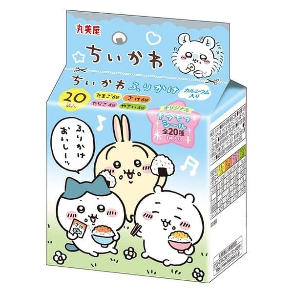 丸美屋 CHIIKAWA迷你什锦风味拌饭料 20 个