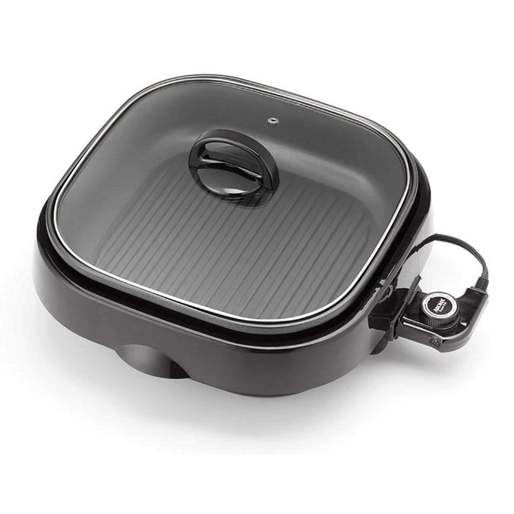 Aroma Grillet 4Qt 3-in-1 Electric Indoor Grill Pot 1 each