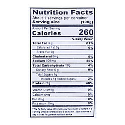 Vegetarian Jerkey, Spicy Chicken Flavor 108 g