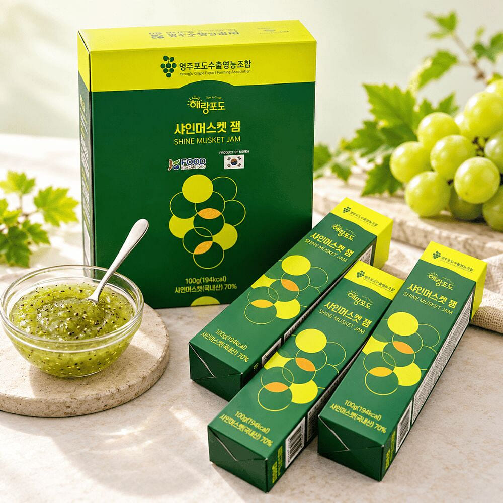 Sun & Grapes 阳光麝香葡萄果酱 100 克*3 份