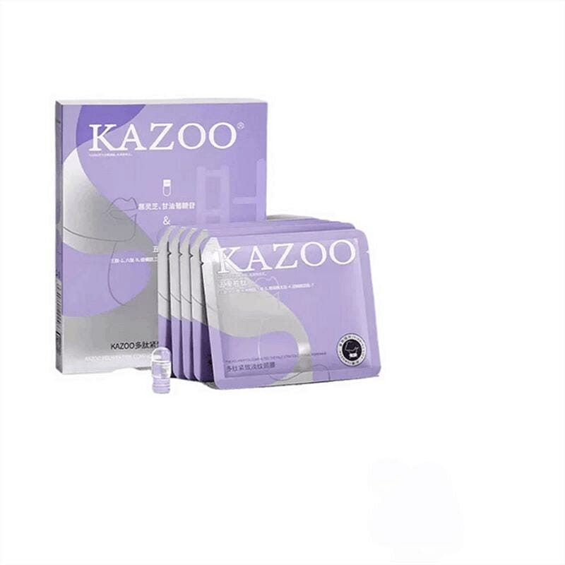 Kazoo neck film tightens and reduces neck wrinkles 1 box