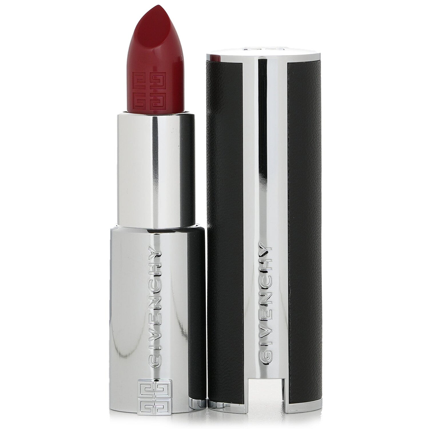 Givenchy Haute Couture Lipstick Lambskin Lipstick Leather Long-lasting Moisturizing No Stitch N333 LInterdit 3.4g/0.12oz 3.4 그램