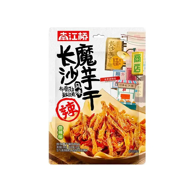 Nanjiangqiao Konjac Strips (Mild Spicy Flavor) 1pc 100 g