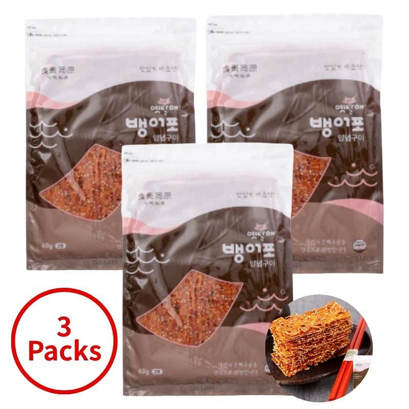 뱅어포 양념구이 2.12 온스*3 팩