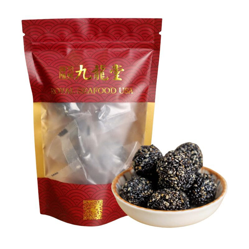 Royalseafood USA Ready to Eat Black Sesame Balls 8 oz