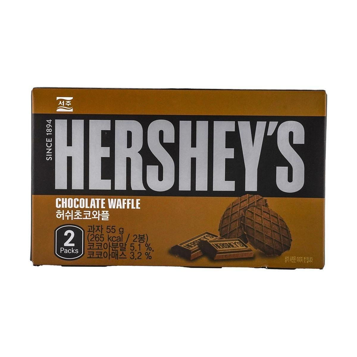 Hershey Korea Chocolate Waffle 1.94oz 8ct 1 each