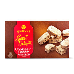 Goldilocks Sweet Delights Polvoron Cookies N' Cream 300 g