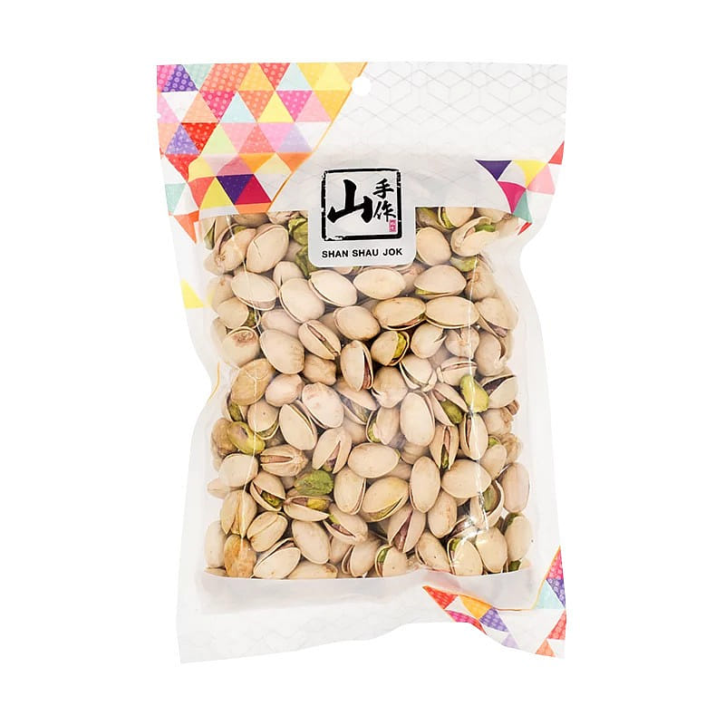 Shan Shau Jok Roasted Unsalted Pistachio USA 400 그램