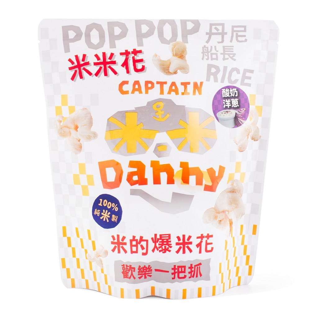 Captain Danny Puffed Rice, Sour Cream and Onion Flavor 100 g
