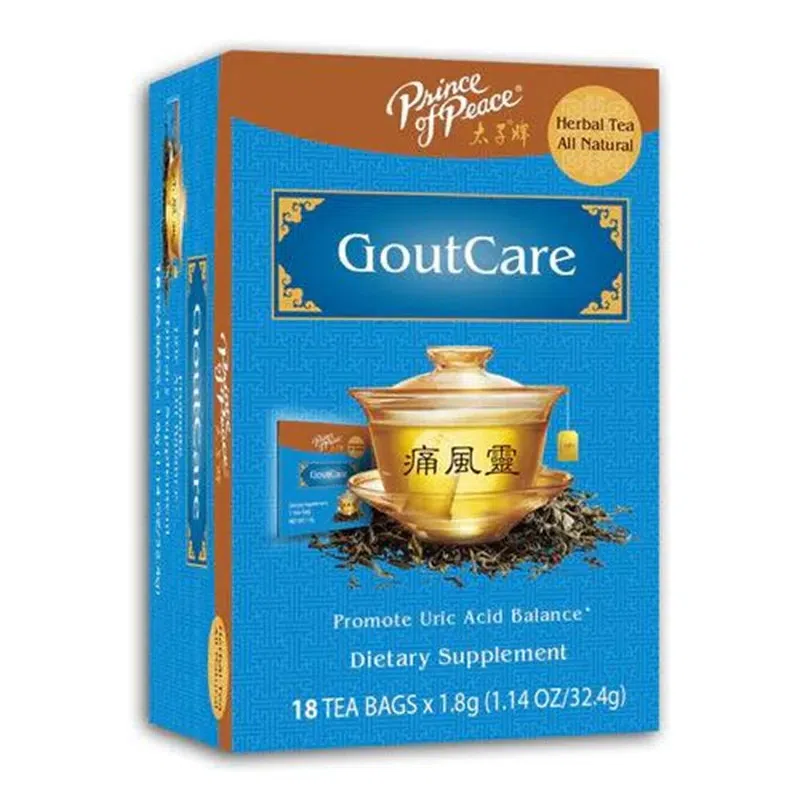 Prince of Peace GoutCare Tea (18 Teabags) 2.7 온스