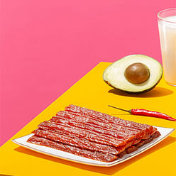 Gen's Vegetarian Ox Tail Seasoned Pasta Snacks Spicy 18g/bag 18 g