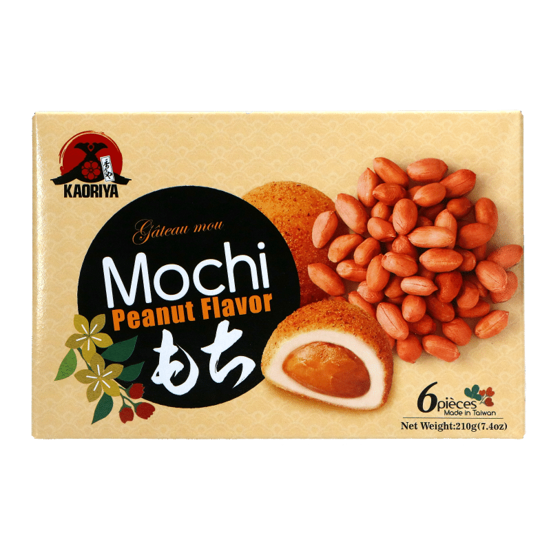 Kaoriya Mochi Peanut Flavor 210g 1 ส่วน