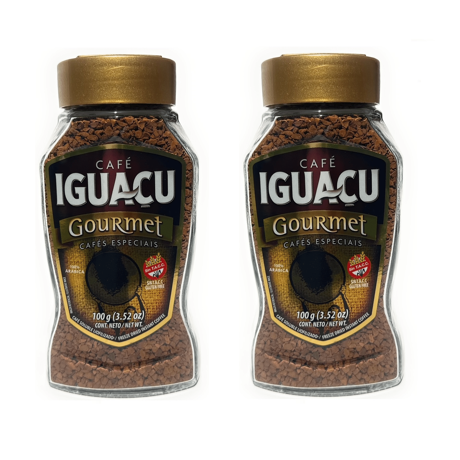 IGUACU GOURMET Instant Coffee 100g [Pack of 2] 200 กรัม