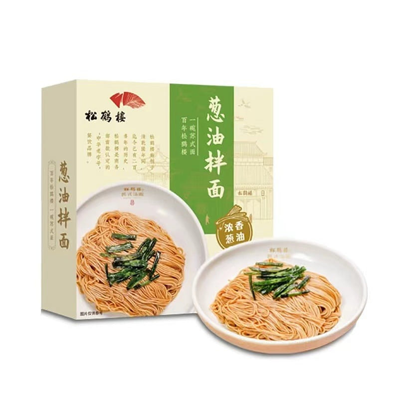 Songhe Tower: 1 box of scallion oil mixed noodles 115 g