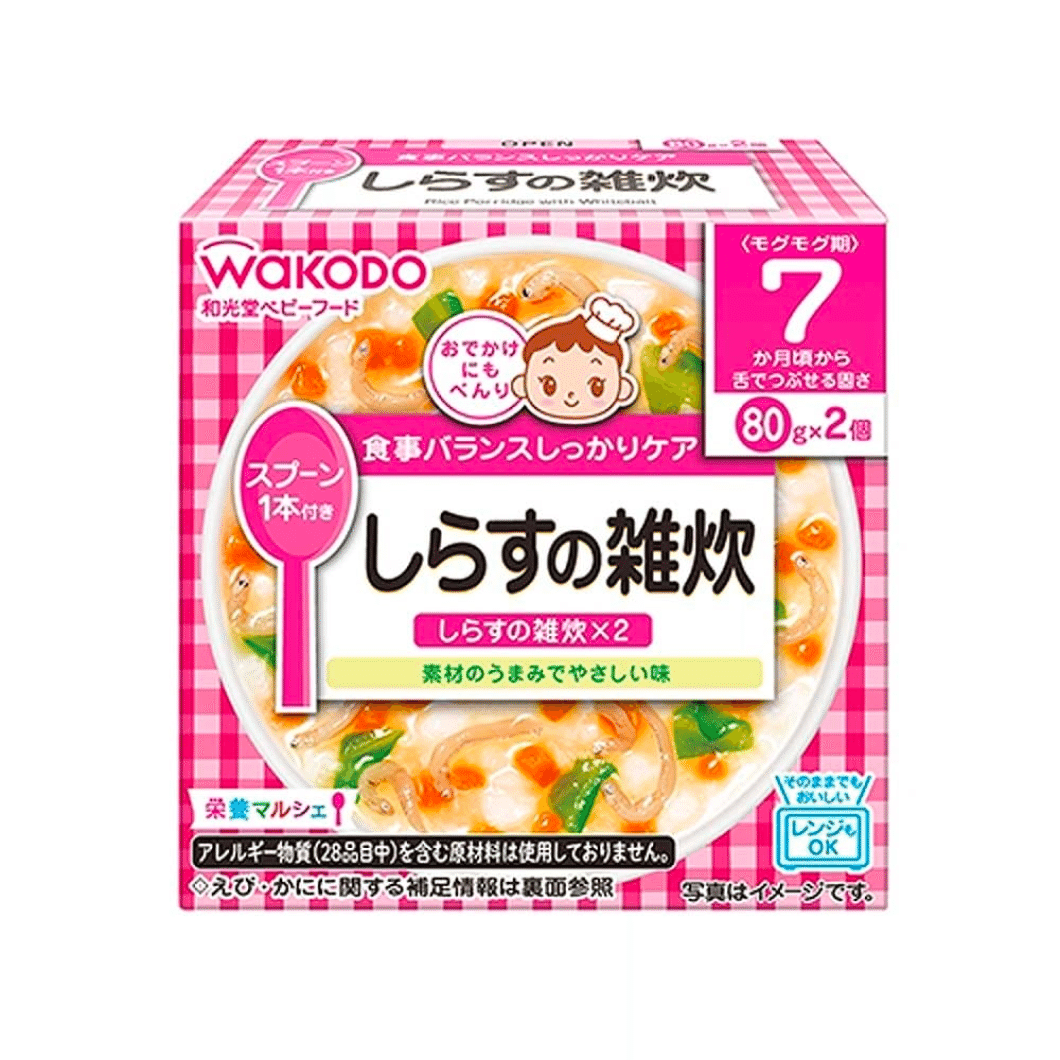 와코도 마르쉐 시라스(80g x 2 팩) 1 케이스