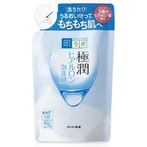 Rohto Hada Labo Gokujyun Foaming Face Wash Refill 140 ml