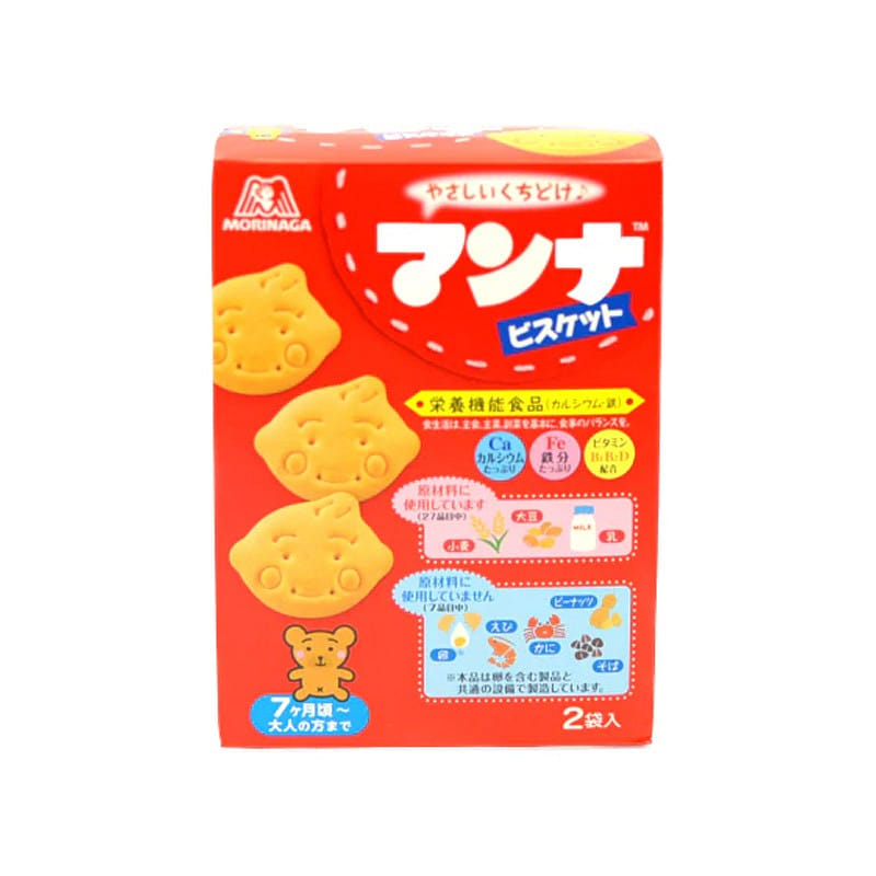 MORINAGA森永制果 蒙奈兒童餅乾 86g 1 份