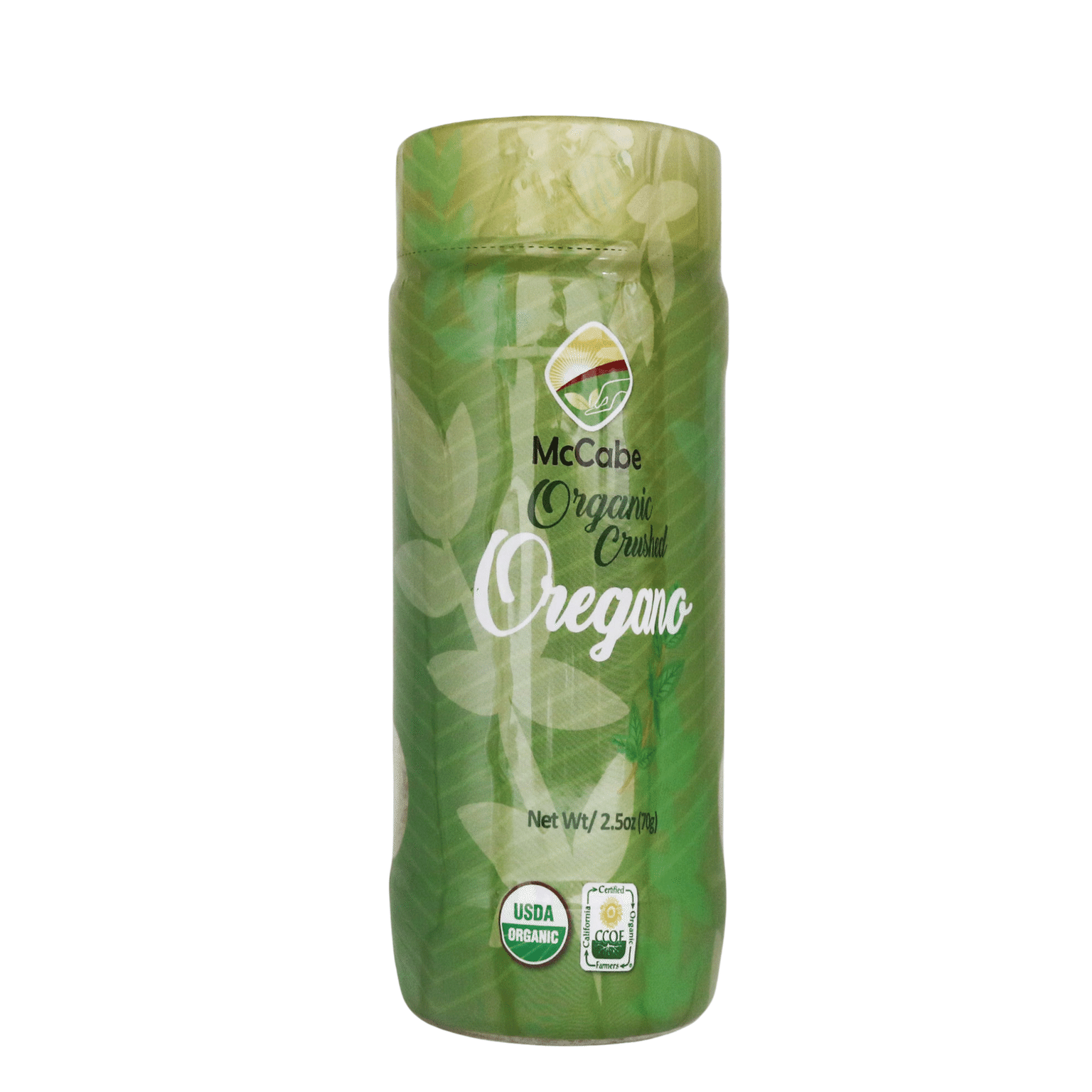 McCabe Organic Crushed Oregano, 70g, USDA & CCOF Organic Certified, Packed in US 2.5 온스