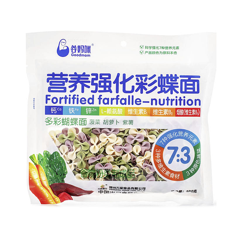 Goodmom Fortified 7:3 Multi Farfalle Noodles 180 그램