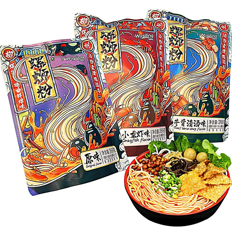 Luo Si Fen Original Flavor 268g/bag 6 Bags 1 ส่วน