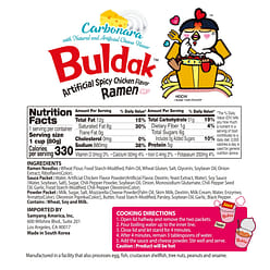 [ Samyang ] Creamy Carbonara Chicken 6 Cups 1 count