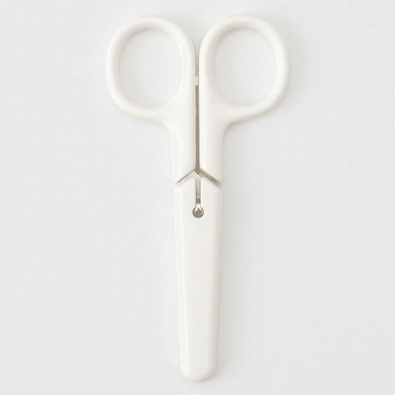 MUJI Stainless Steel Scissors White 10.5cm 1 개