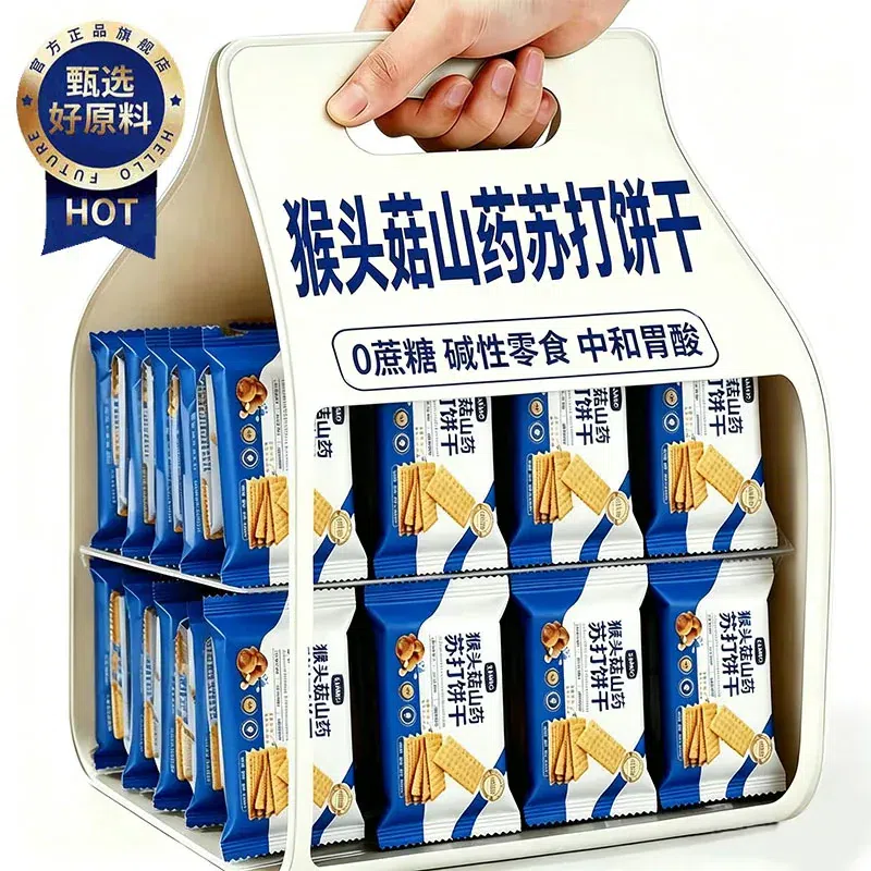 Monkey Head Mushroom and Yam Soda Crackers 500g*1 500 g