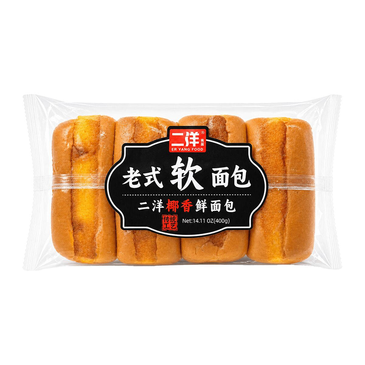 二洋 老式软面包 (椰香味) 400 克