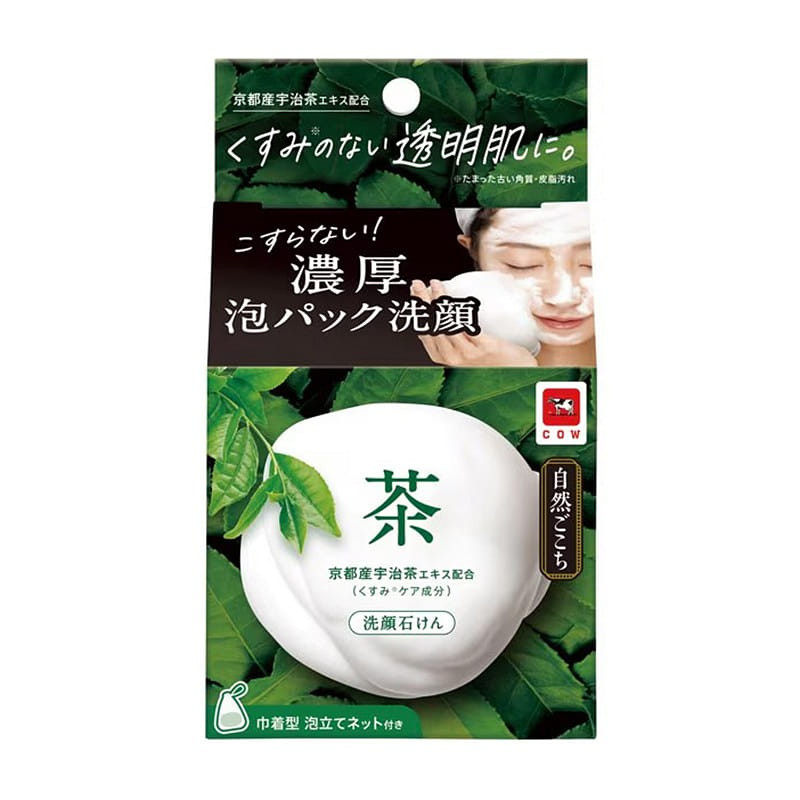 COW Green Tea Fragrance Natural Soap 80g 1 개