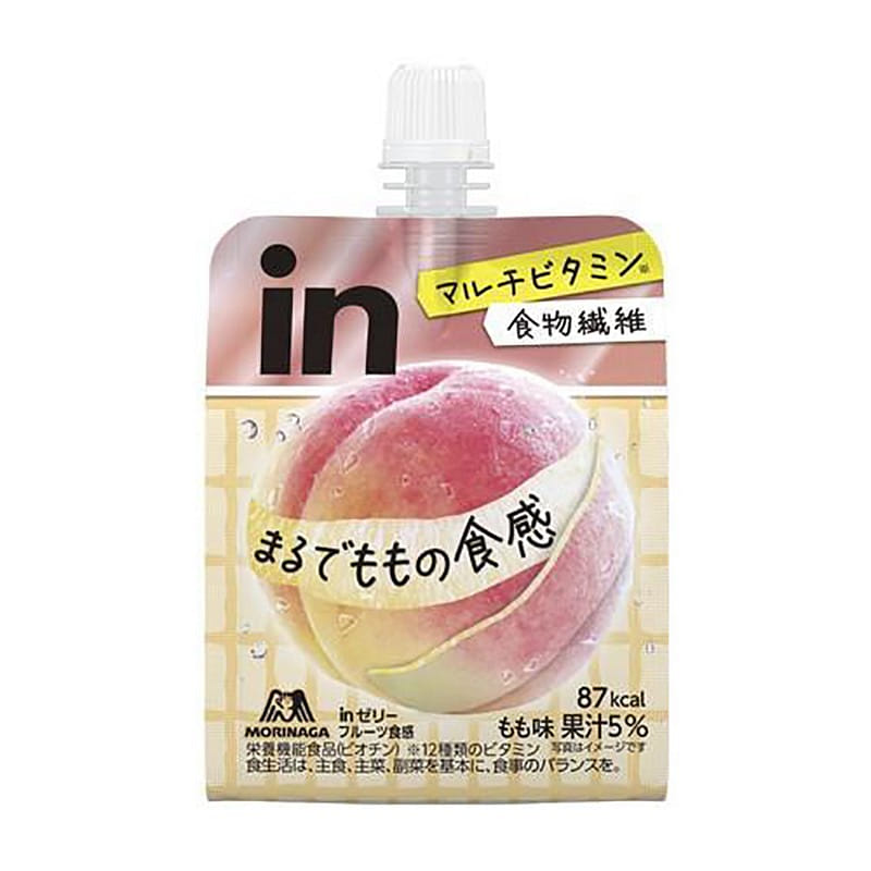 Morinaga Energy Jelly White Peach Flavor 150g 1 ส่วน