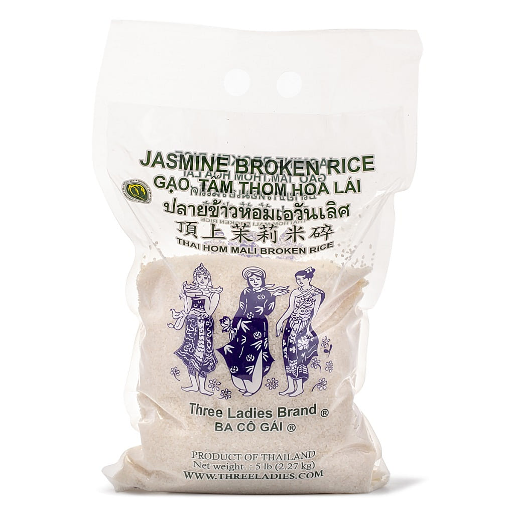 Three Ladies Broken Jasmine Rice 5 lb